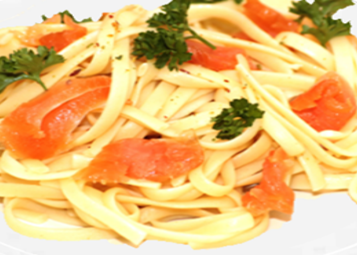 TAGLIATELLES SAUMON FUME